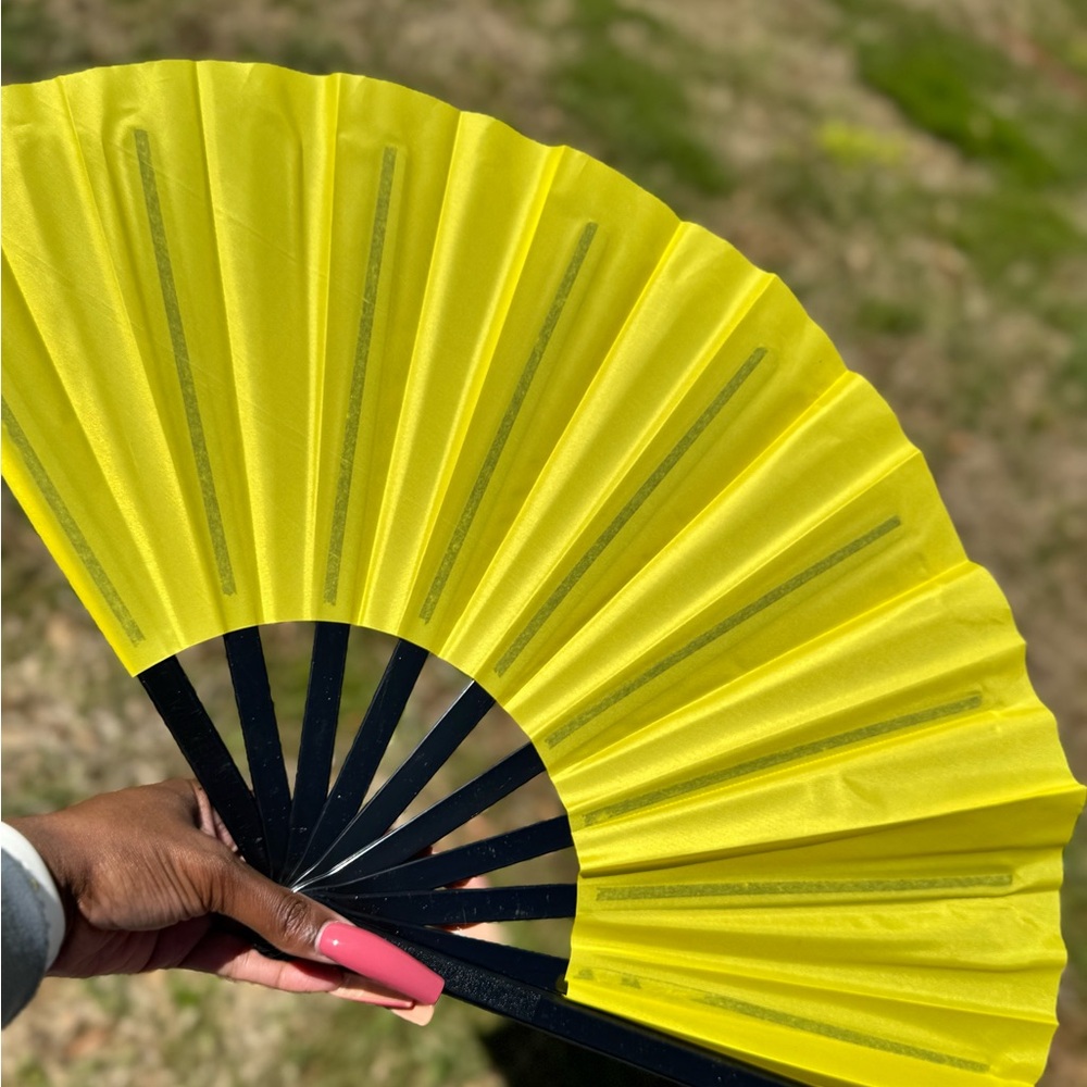 Colorful Handheld Fans Set - Picture 2 of 10